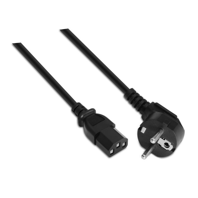 CABLE ALIMENTACION AISENS CPU CEE7M C13H NEGRO 3mts