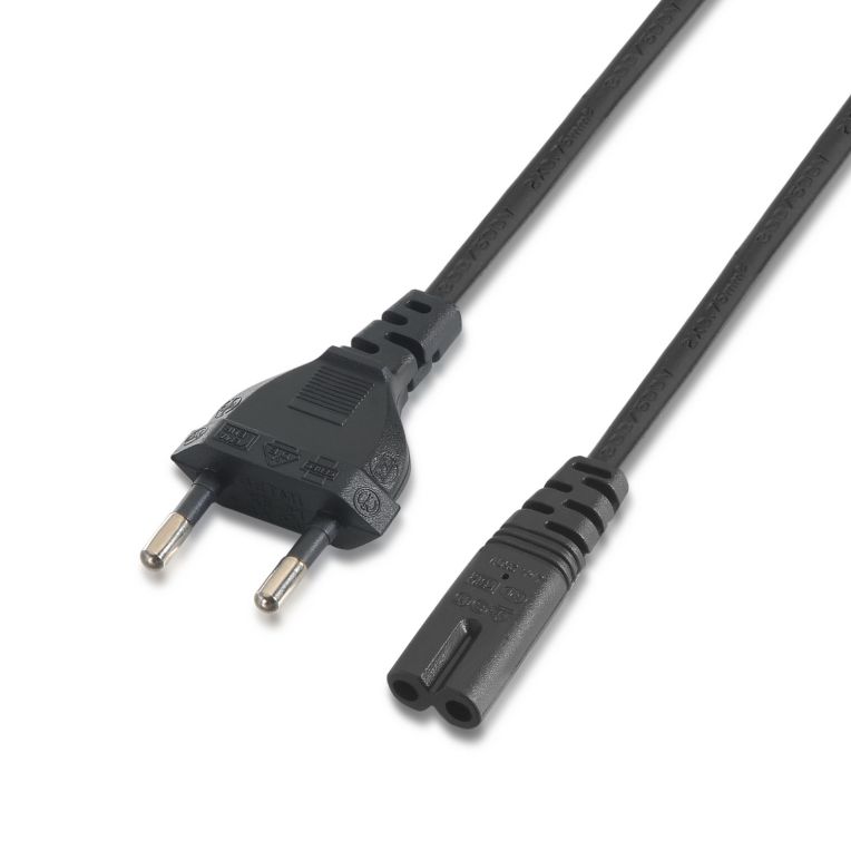 Cable Alimentacion Forma 8 Cee7 C7 H Negro 1 5m