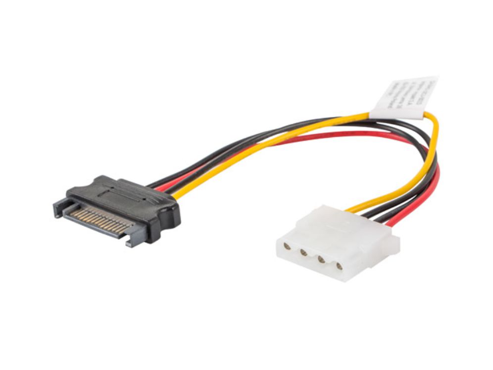 Cable Alimentacion Lanberg Molex Hembrasata Macho 15cm