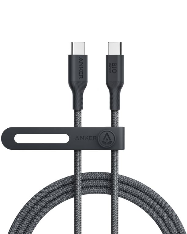 Cable Anker 544 Usb C To Usb C Cable 6ft 140w Bio Nylon Black