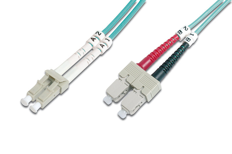 Cable Conexion Fibra Optica Digitus Mm Om3 Lc A Sc 50125 1m