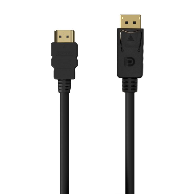 Cable Conversor Aisens Displayport A Hdmi Dp M Hdmi M Negro 1 5m