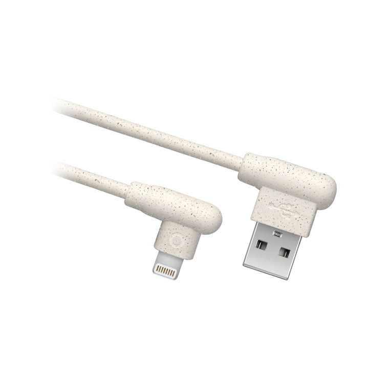 Cable Datos Usb Sbs Oceano Eco Friendly Usb 2 0 A Lightning 1m Blanco