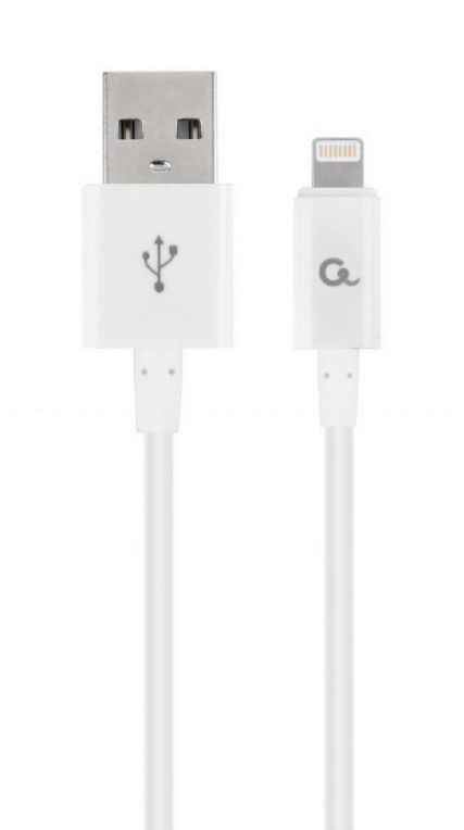 Cable De Carga Y Datos Gembird De 8 Pines 2m Blanco