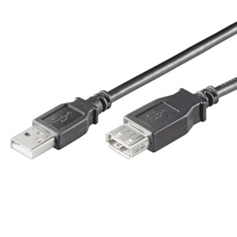 CABLE DE EXTENSION USB 2 0 A A A MF AWG28 DE 1 8 METROS