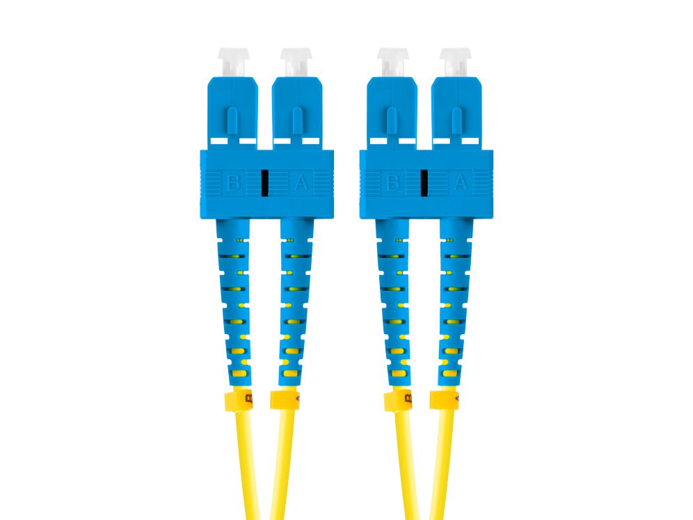 CABLE FIBRA OPTICA LANBERG 5M MONO SCUPC SCUPC DUPLEX LSZH G657A1 30MM YELLOW