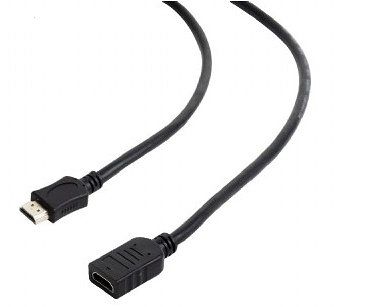 CABLE HDMI GEMBIRD EXTENSION MACHO HEMBRA V20 ALTA VELOCIDAD CON ETHERNET 0 5M