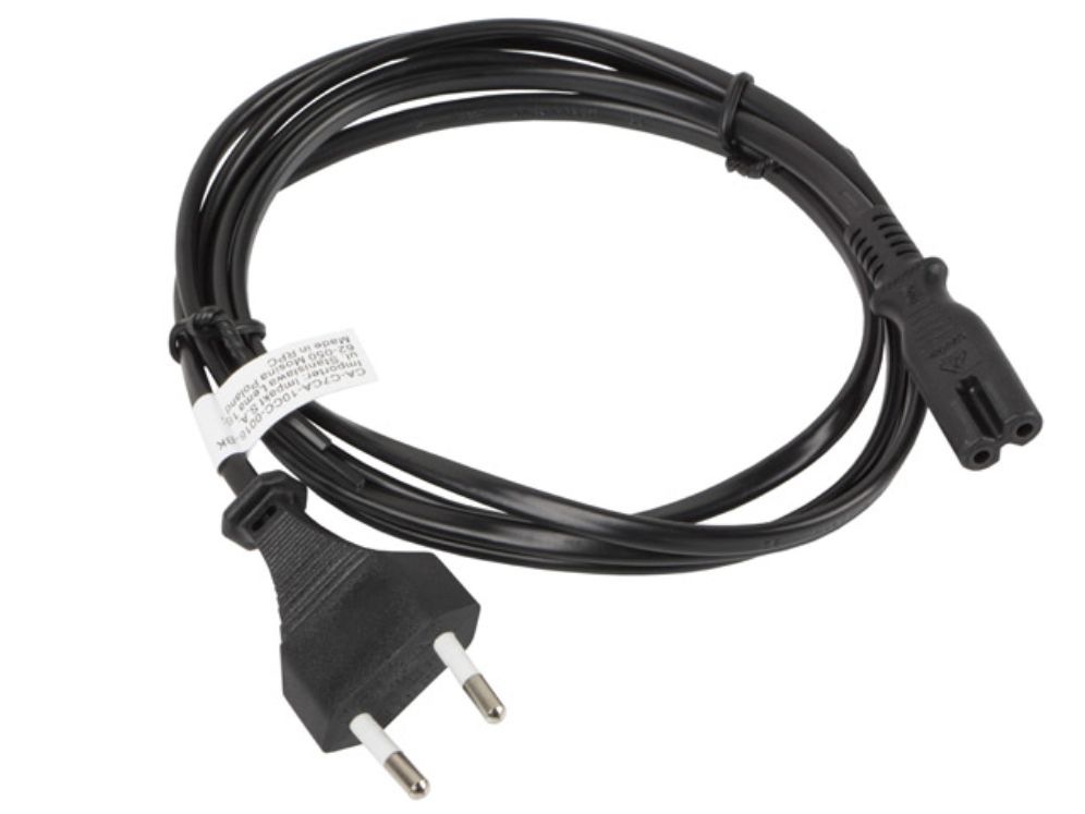 Cable Lanberg De Alimentacion Ocho Cee 716 A Iec320 C7 Euro Radio Negro 1 8 M