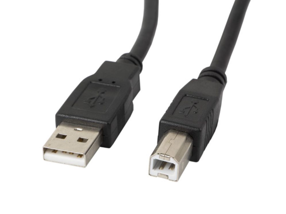 Cable Lanberg Impresora Usb Macho A Usb Macho Ferrita Negro 3 M