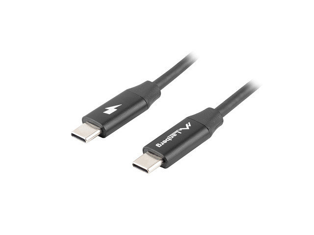 Cable Lanberg Usb C Machomacho 05m Quick Charge Negro