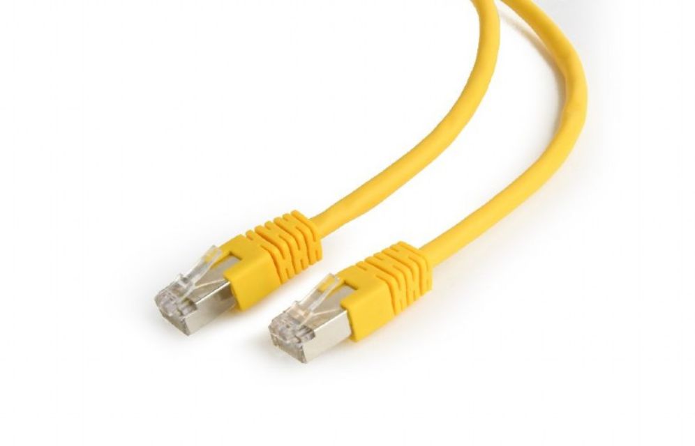 CABLE RED GEMBIRD FTP CAT6 1M AMARILLO