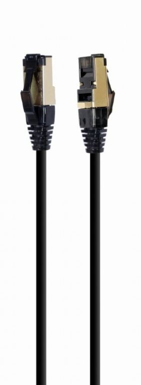 CABLE RED S FTP GEMBIRD CAT 8 LSZH NEGRO 1 M