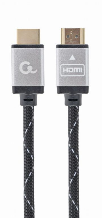 Cable Trenzado Hdmi 20 4k 60hz Gembird Select Plus Con Ethernet 7 5m Negro