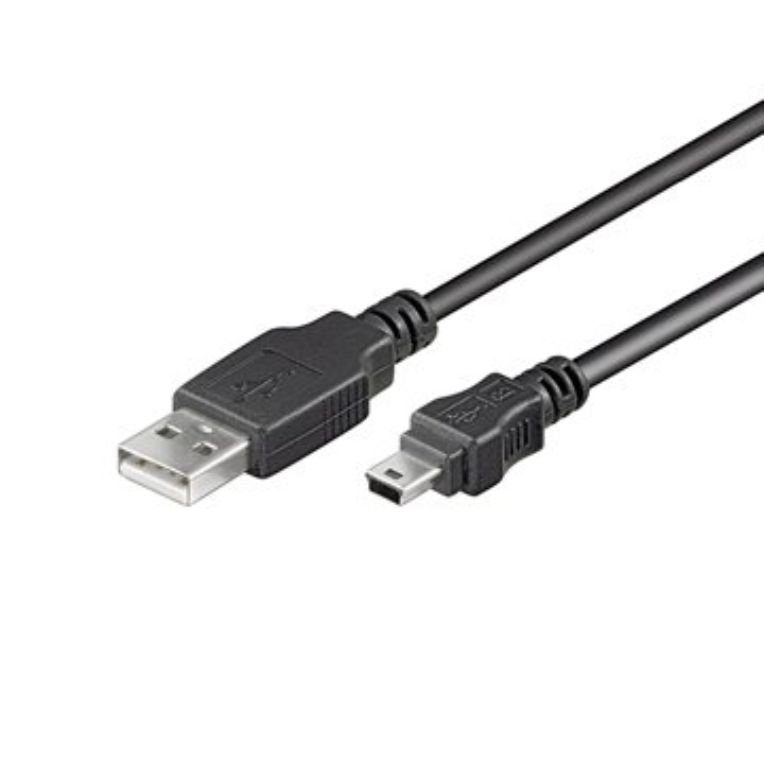 CABLE USB 2 0 A A B MINI MM DE 1 8 METROS