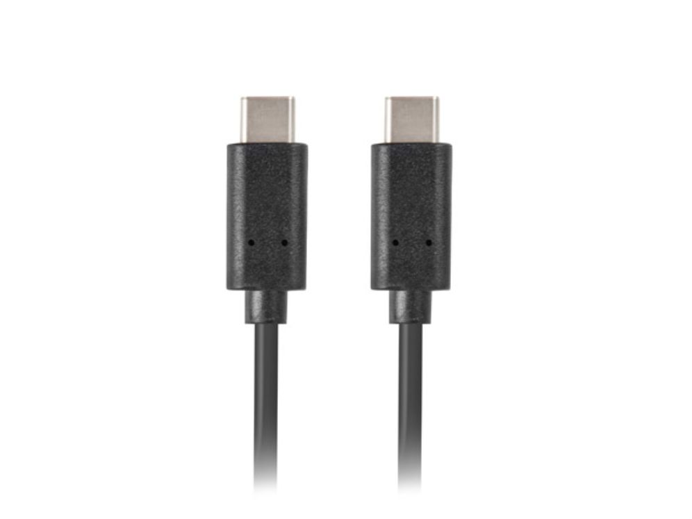 CABLE USB LANBERG 2 0 MACHOUSB C MACHO 1 8M NEGRO