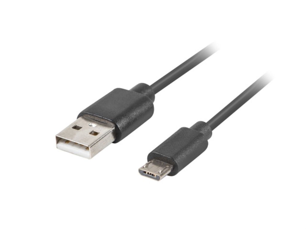 Cable Usb Lanberg 2 0 Mmicro Usb M Quick Charge 3 0 1m Negro