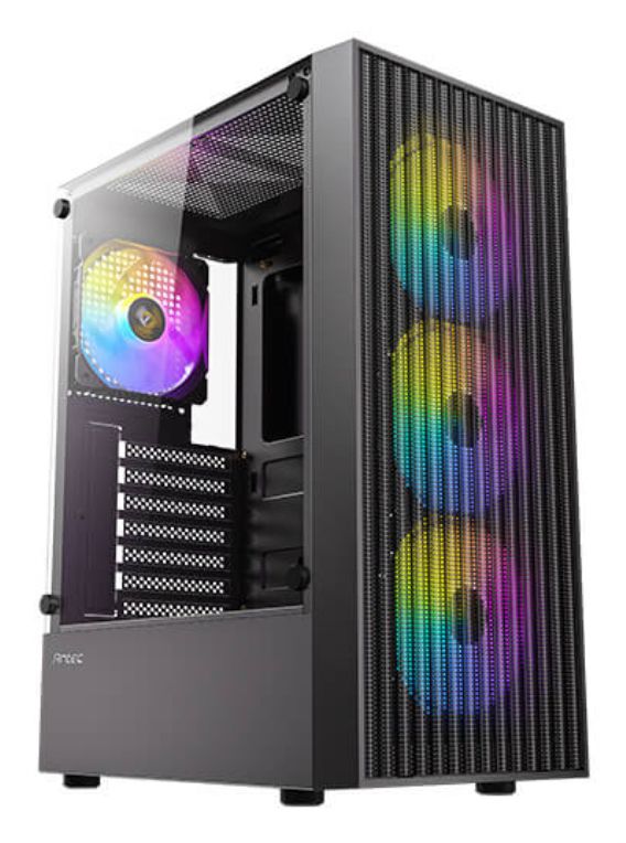 CAJA ANTEC AX27 ARGB ATX NEGRO