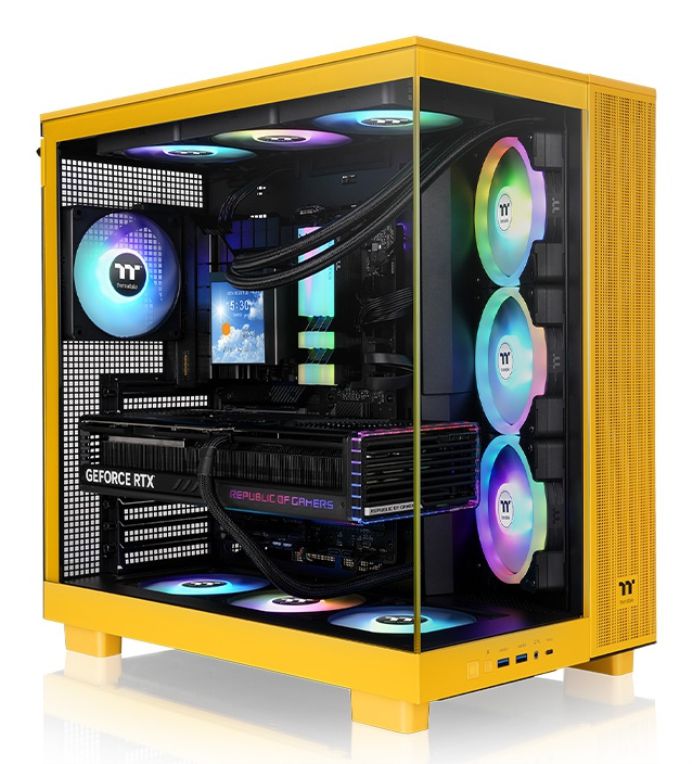 THERMALTAKE VIEW 380 XL ARGB YELLOW
