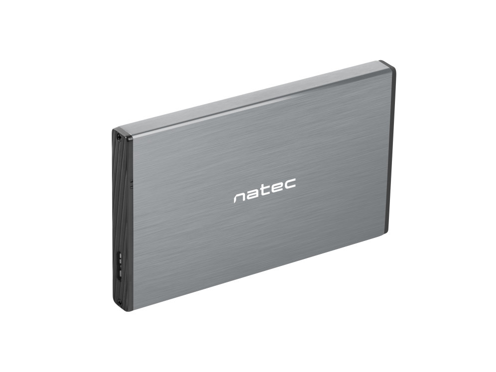 Caja Externa Natec Rhino Go Disco Duro 2 5 Usb 3 0 Sata Gris