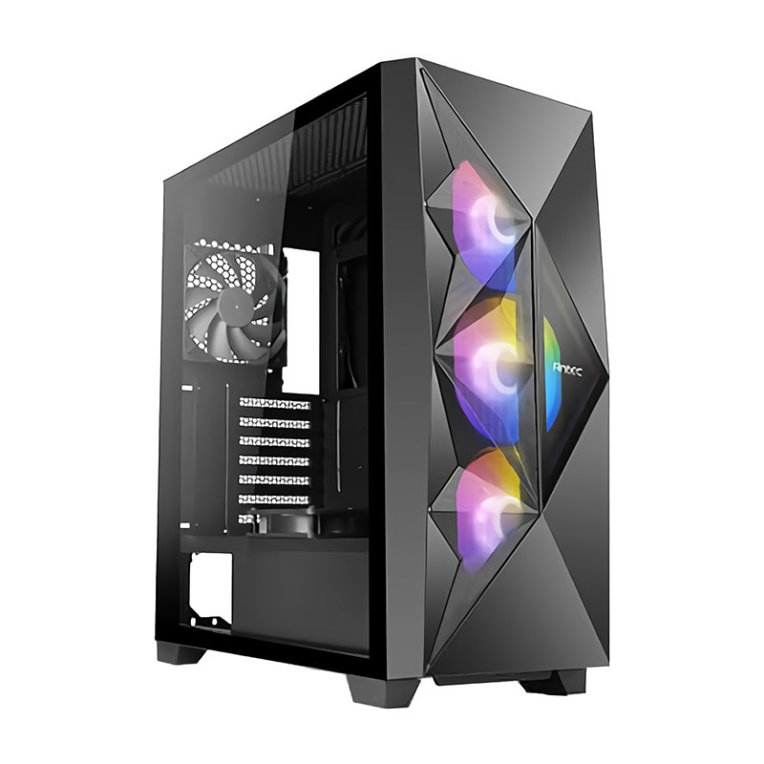 Antec Df800 Flux Atx 2xusb20 1xusb30 Sin Fuente Neg Rgb