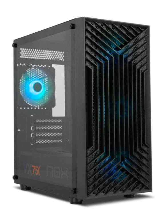 Caja Nox Infinity Epsilon Rgb M Atx Chassis Minitorre Negro