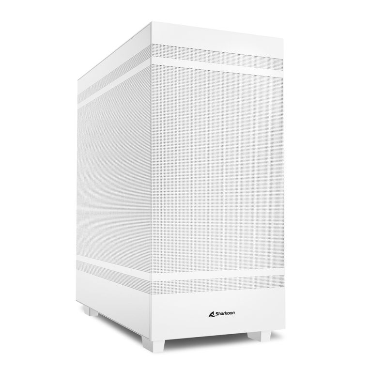 Caja Sharkoon Rebel C50 Atx 2xusb30 Sin Fuente Blanco