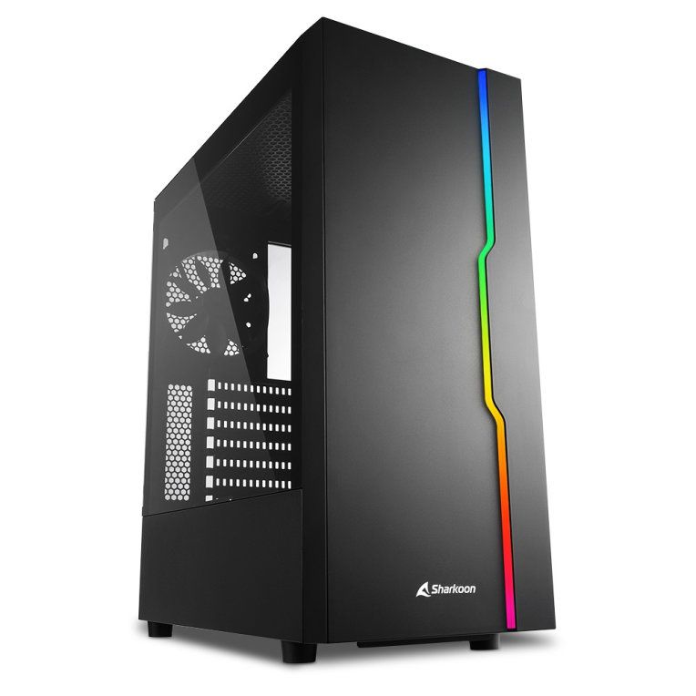 Sharkoon Rgb Slider Atx Negro