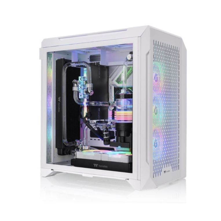 Caja Thermaltalke Cte T700 Air E Atx 2xusb 32 Sin Fuente Blanco