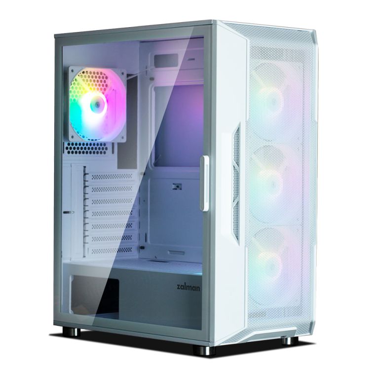 CAJA ZALMAN I3 NEO ATX 4XVENT 120MM 2XUSB 30 BLANCO SN FUENTE
