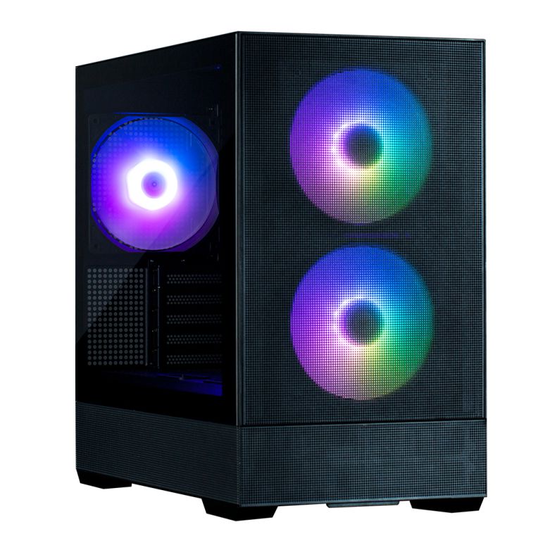 CAJA ZALMAN P30 AIR MATX 3 X VENT 120MM ARGB 2XUSB 30 NEGRO SN FUENTE