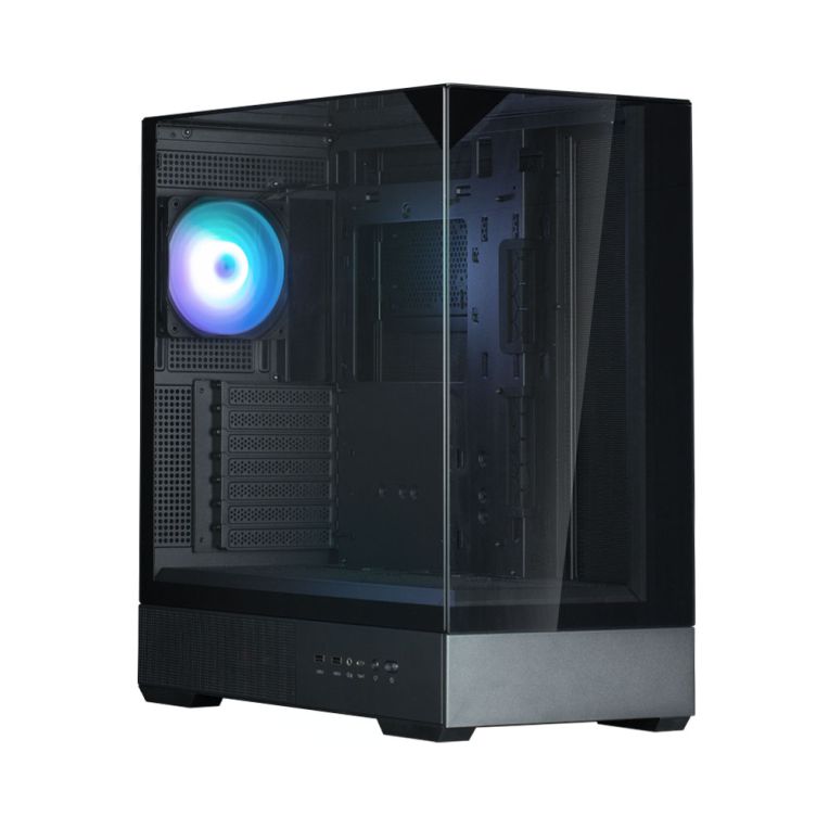 CAJA ZALMAN P40 PRISM ATX 3 XVENT 120MM ARGB 2XUSB 30 NEGRO SN FUENTE
