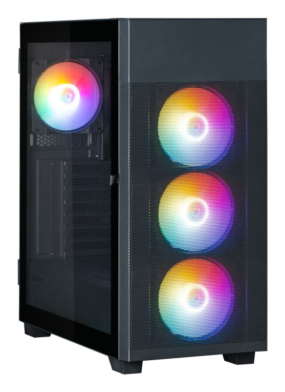 CAJA ZALMAN S5 NEO ATX 4 XVENT 120MM ARGB 2XUSB 30 NEGRO SN FUENTE