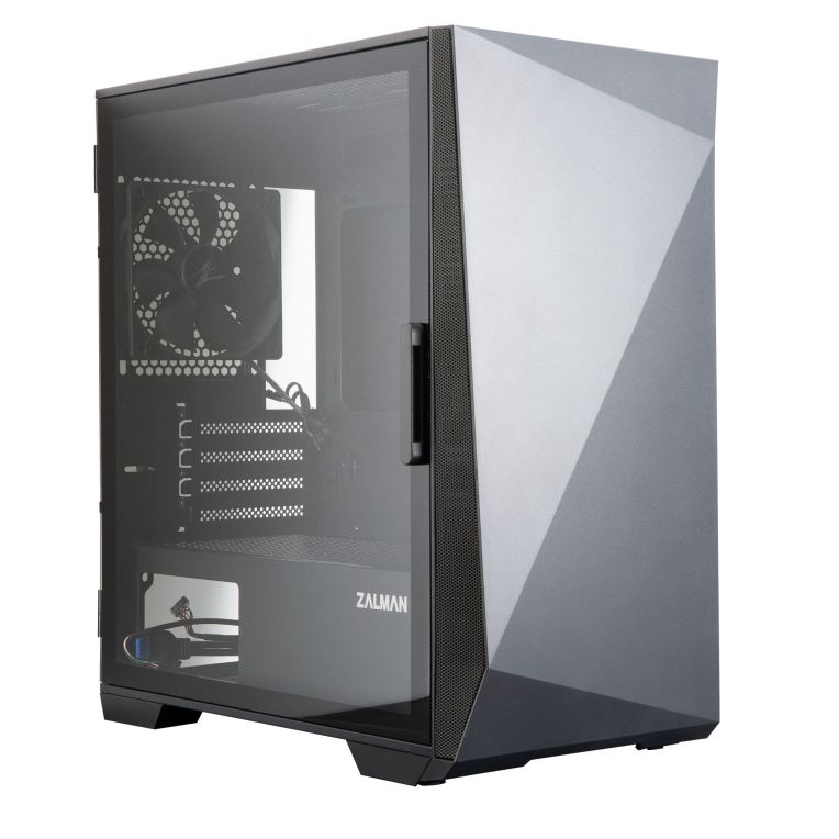 CAJA ZALMAN Z1 ICEBERG MICRO ATX 3XVENT 120MM 2XUSB 30 NEGRO SN FUENTE