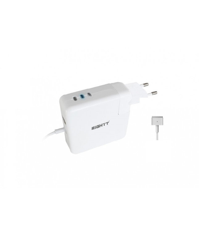 Cargador Universal Eightt Para Apple 456085w Magsafe 2  1 Puerto Usb