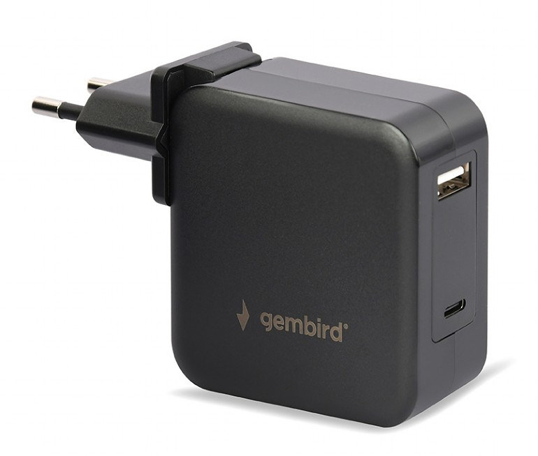 Cargador Universal Para Portatil Genbird 60w Negro