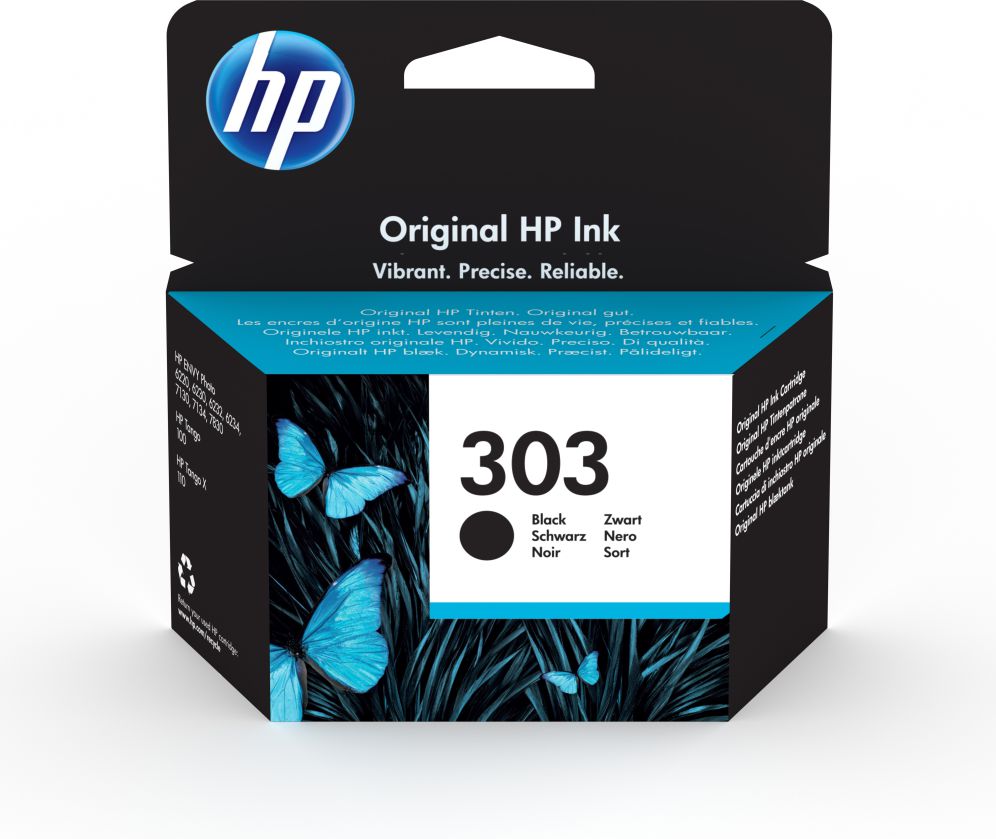 CARTUCHO HP 303 NEGRO T6N02AE