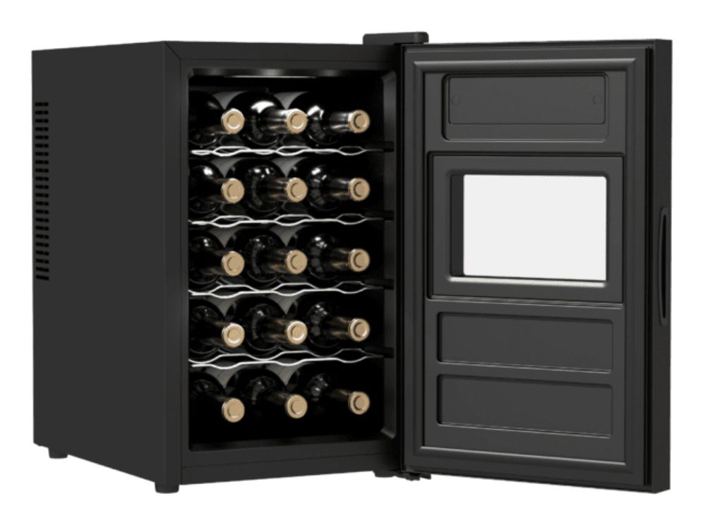 CECOTEC VINOTECA BOLERO GRANDSOMMELIER 1550 COOLCRYSTAL BODEGA PARA 15 BOTELLAS