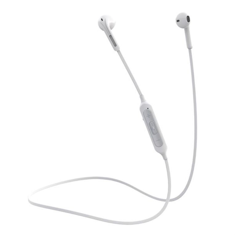 CELLY AURICULARES BHDROP BLUETOOTH CON MICROFONO Y CONTROL BLANCO