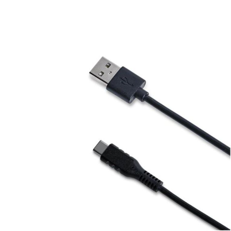 CELLY CABLE USB A TIPO C 2METROS NEGRO