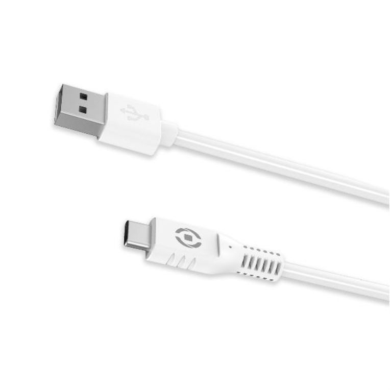 CELLY CABLE USB TIPO C BLANCO