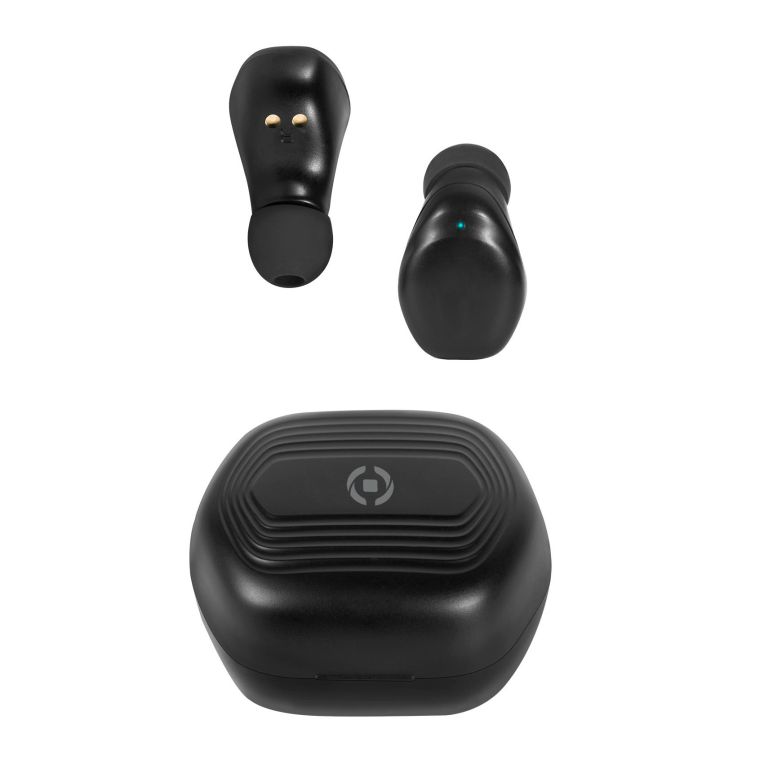 Celly True Wireless Earbuds Flip Black