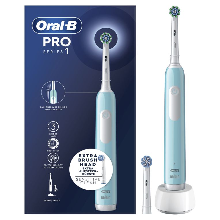 Cepillo Dental Electrico Oral B Braun Pro1 Azul