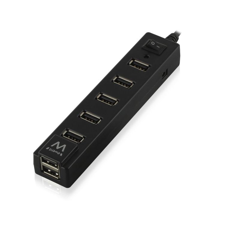 Concentrador Usb A De Alta Velocidad Usb 2 0 De 7 Puertos Interruptor Onoff