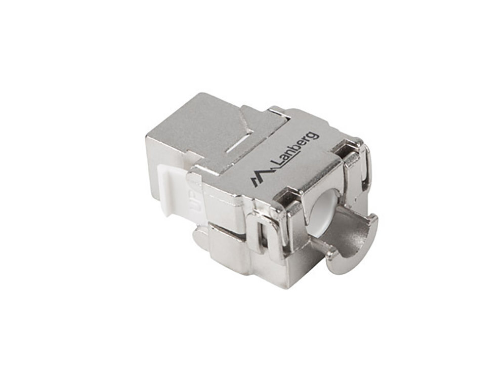 Conector Keystone Lanberg Rj45 Cat6a Ftp 180 Tool Less