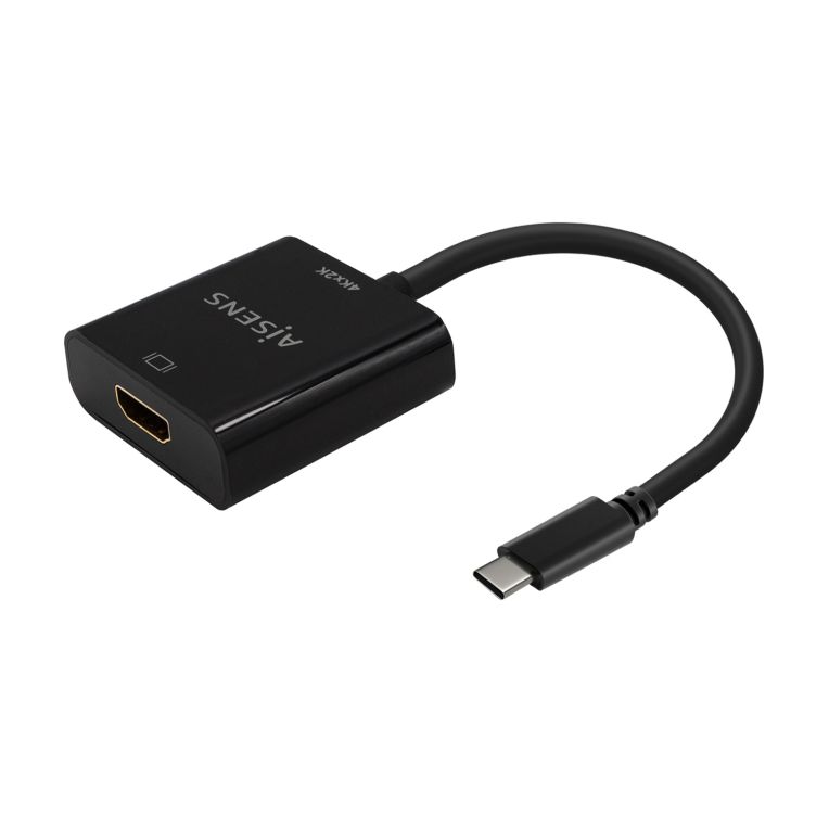 Conversor Aisens Usb C A Hdmi 4k30hz Usb C M Hdmi H Negro 15cm