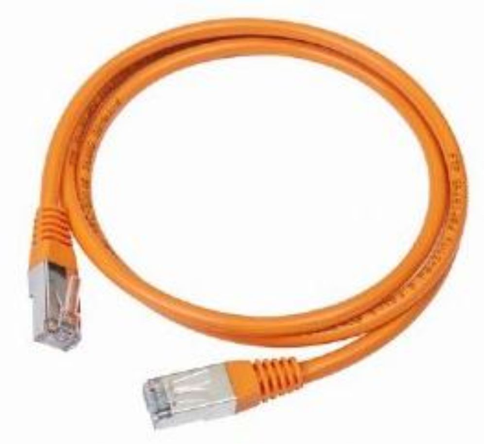Cable Cat5e Utp Moldeado 0 25m Naranja