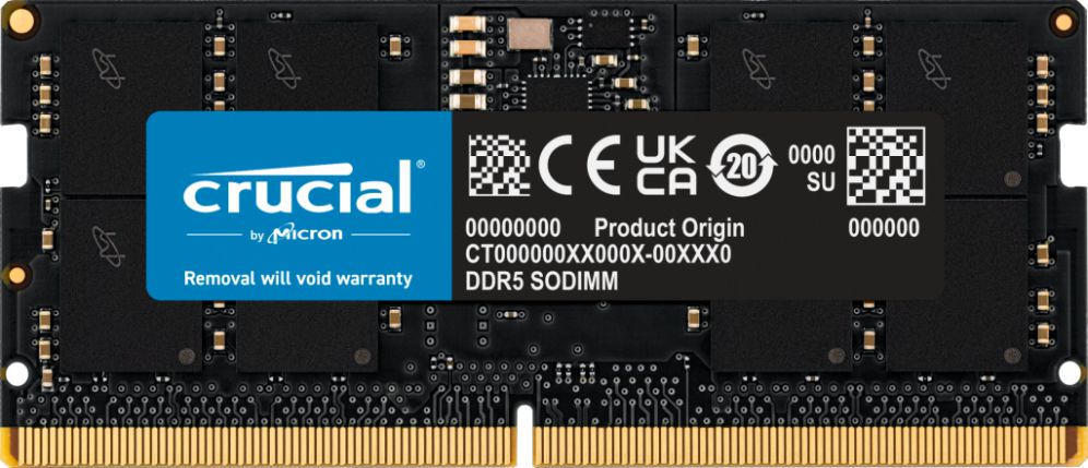 DDR5 SODIMM CRUCIAL 16GB 5600