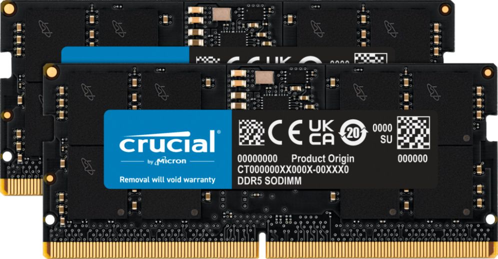 Ddr5 Sodimm Crucial 2x16gb 5600