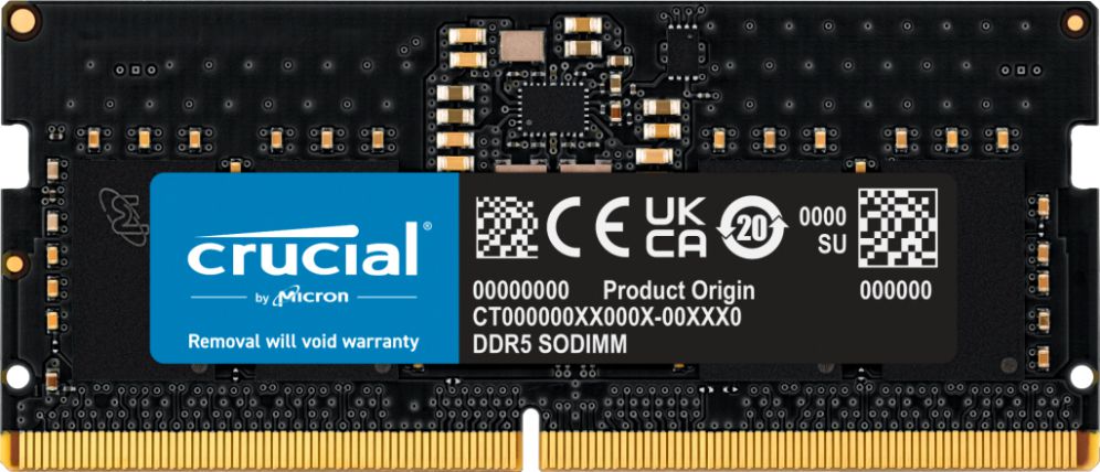 Ddr5 Sodimm Crucial 8gb 4800