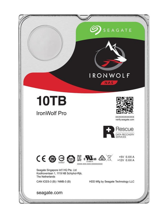 Disco Seagate Ironwolf Pro 10tb Sata 256mb